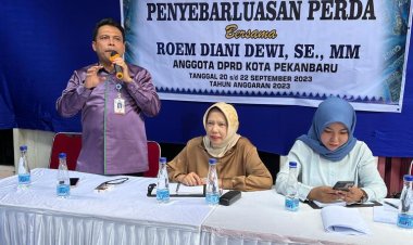 Anggota DPRD Roem Diani Dewi Laksanakan Pemyebarluasan Perda No 14 tahun 2018