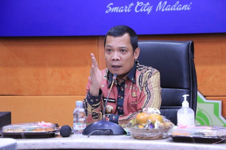 Pj Wali Kota Pekanbaru Dorong Upaya Perbaikan Jalan Rusak Bekas Galian Pipa Perumdam Tirta Siak