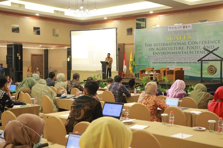 Pj Wali Kota Pekanbaru Buka Seminar Internasional Pertanian dan Pangan