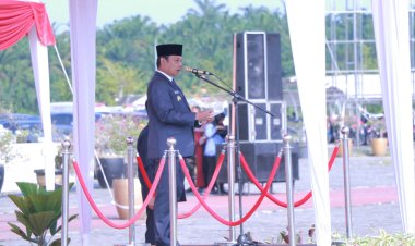 Pj Walikota Pekanbaru Pimpin Upacara Peringatan Hari Pahlawan ke-78