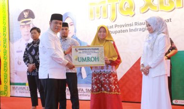 Pemko Pekanbaru Tepati Janji, 2 Juara di MTQ Riau Diberangkatkan Umrah