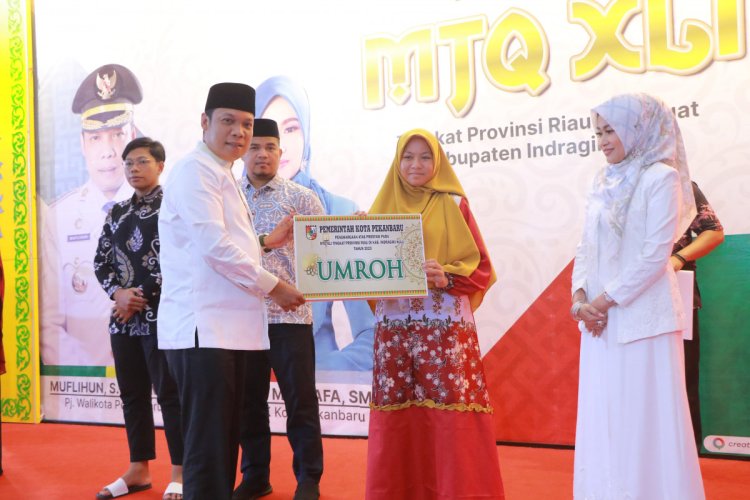 Pemko Pekanbaru Tepati Janji, 2 Juara di MTQ Riau Diberangkatkan Umrah