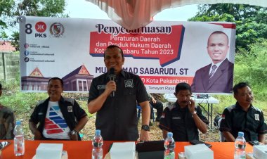 Ketua DPRD Pekanbaru Laksanakan Penyebarluasan Perda Pemberdayaan UMKM