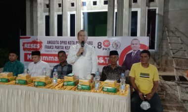 Sabarudi Laksanakan Reses di Sianok Tangkerang Timur