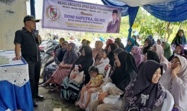 Jemput Aspirasi Masyarakat, Doni Saputra Laksanakan Reses