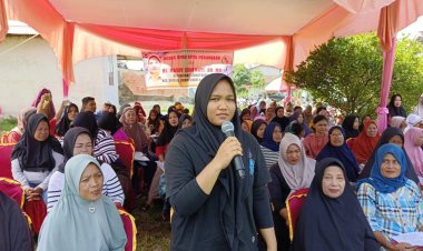 Masni Ernawati Sosialisai Perda Kota Pekanbaru tentang Penyelenggaraan Angkutan Umum Massal