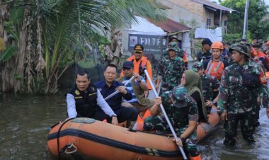 Terdampak Bencana Banjir, Pemko Kota Pekanbaru Distribusikan Bantuan Berupa 10 Ton Beras