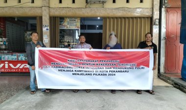 Jelang Pilkada Tahun 2024, Polresta Pekanbaru Rutin Lakukan Pembekalan Kepada Eks Napiter