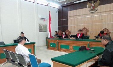Sidang Pembacaan Replik JPU, Terdakwa Pembalakan Liar Di Bengkalis Tetap Dituntut 4.5 Tahun Penjara