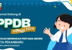 Hari Pertama PPDB Tingkat SMP Pekanbaru, Ribuan Siswa Mendaftarkan Diri