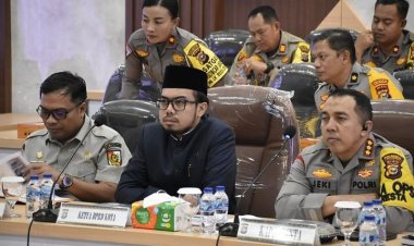 Rapat Koordinasi bersama Kapolri Bahas Persoalan Banjir di Kabupaten/Kota di Riau diikuti Wakil Ketua DPRD Kota Pekanbaru Ginda Burnama MT