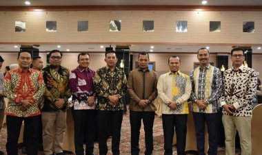 Ketua DPRD Pekanbaru Hadiri Malam Lepas Sambut Dandim 0301/Pbr Bersama Forkopimda Kota Pekanbaru