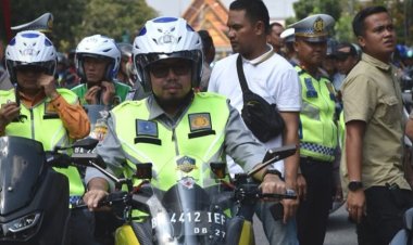 Wakil DPRD Kota Pekanbaru Ginda Burnama Ikut serta dalam kegiatan Deklarasi Tertib Berlalu Lintas