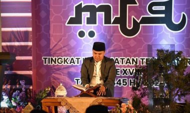 Pembacaan Al Quran berlangsung