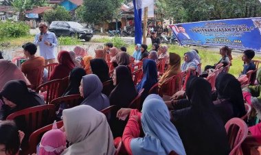 Wakil Ketua DPRD Kota Pekanbaru, Ir Nofrizal MM memjelaskan kepada masyarakat tentang Perda Paka dan Retribusi Daerah