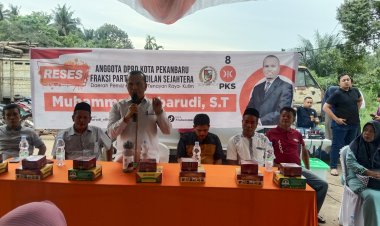 Sabarudi Jemput Aspirasi Masyarakat di Jalan Budi Mulya