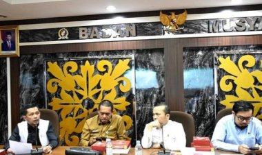 Ketua DPRD Pimpin Badan Musyawarah Daerah (Banmus) DPRD Kota Pekanbaru
