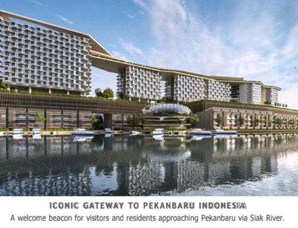 Gerbang Ikonik ke Pekanbaru Indonesia