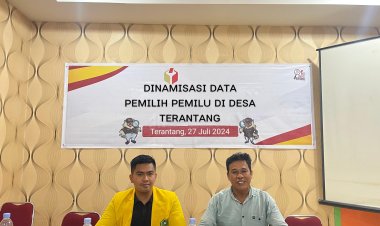 Kelompok 10 KBM FH Unilak Sosialisasi Dinamisasi Data Pemilih Untuk Pemilu 2024 Di Desa Terantang