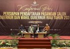 Sesuai Putusan MK, KPU Riau Resmi Buka Pendaftaran Calon Gubernur Dan Wakil Gubernur