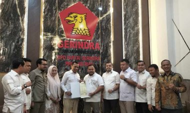 SK Gerindra Keluar, Muflihun Dan Ade Hartati Rahmat Sah Berlayar Pilwako Pekanbaru Tahun 2024