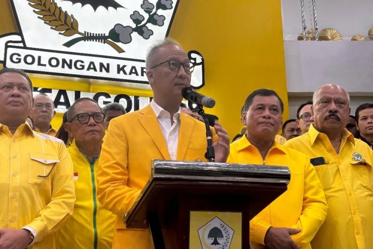 Gelar Rapat Pleno, DPP Partai Tunjuk Agus Gumiwang Kartasasmita Sebagai Plt Ketua Umum Golkar