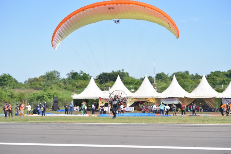 Mesin Meledak Saat Lending, Atlet Paramotor Asal Riau Gagal Mendarat Sempurna Di Ajang PON XXI Aceh - Sumut