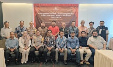 Fasilitasi Penyampaian Visi Misi Para Calon Walikota Pekanbaru, KPU Jadwalkan 2 Kali Debat Publik