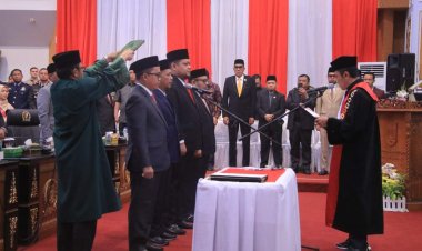 Pasca Pelantikan Pimpinan Defenitif, Pemko Pekanbaru Siap Bersinergi Dengan DPRD Demi Kesejahteraan Masyarakat