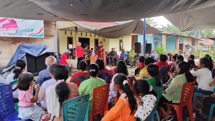 Tak Pernah Tersentuh Bantuan Pemerintah, Ibu Tunggal Anak 7 Kecamatan Dayun Sampaikan Unek Unek Ke Cabup Siak Irving Kahar