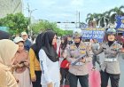 Jelang Pilkada 2024, Tim Cooling System Dirlantas Polda Riau Gencar Edukasi Pengunjung Car Free Day