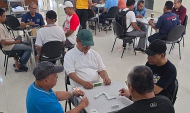Dalam Rangka Mempererat Tali Silaturahim, PWI Riau Gelar Pertandingan Domino dan Tenis Meja Antar Wartawan