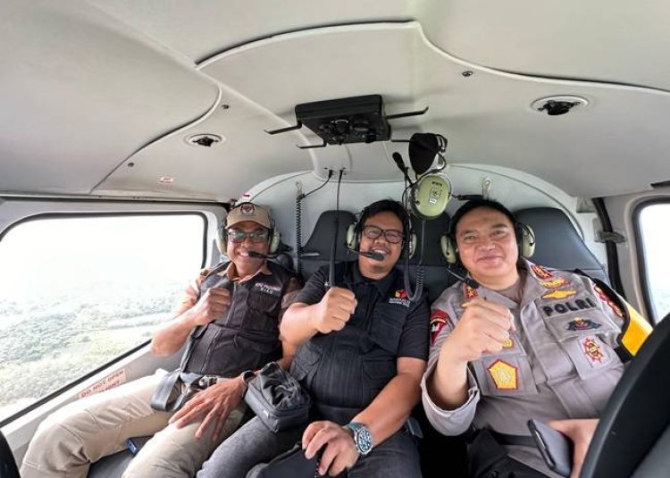 Naik Helikopter Untuk Pantau Pilkada 2024, Bawaslu Riau Sebut Pencoblosan Berjalan Lancar