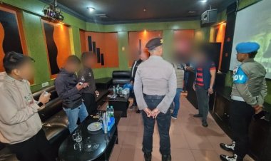 Jelang Perayaan Akhir Tahun, Polresta Pekanbaru Razia Beberapa THM Untuk Cegah Penyalahgunaan Narkoba