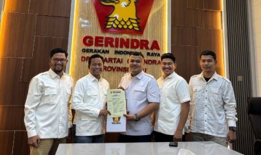 Berdasarkan SK DPP Partai Gerindra, H. Sulaiman Resmi Nahkodai DPC Gerindra Rohil