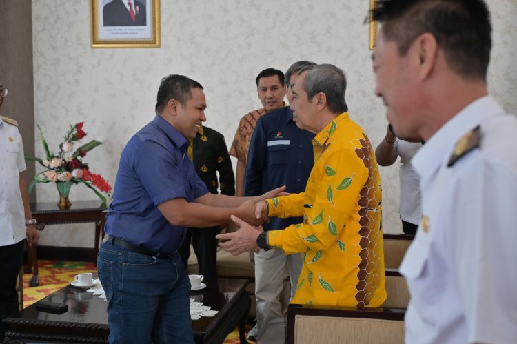 Sembari Menyambut Kedatangan Mentri ESDM, Ketua DPD Golkar Riau Ucapkan Selamat Kepada Gubernur Riau Terpilih