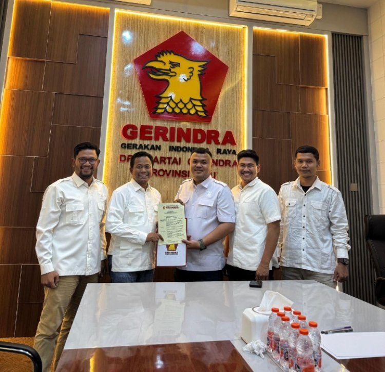 Berdasarkan SK DPP Partai Gerindra, H. Sulaiman Resmi Nahkodai DPC Gerindra Rohil