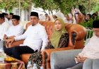 Doakan Masyarakat Berangkat Haji, Bupati Inhu Hadiri Syukuran Walimatus Safar Di Lubuk Batu Jaya