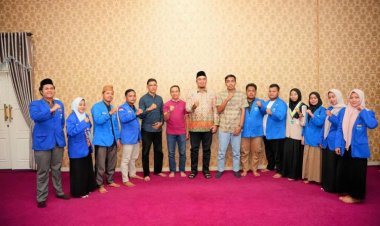 Audiensi Bersama Bupati, PC PMII Inhu Minta Saran dan Petunjuk Peringatan Harlah PMII Ke 65