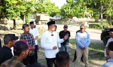 Tegaskan Tanggung Jawab Sosial, Bupati Inhu Intruksikan Perusahaan Perbaiki Jalan Rusak Di Kecamatan Lubuk Batu Jaya