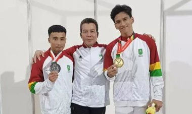 Persiapan Olimpiade 2028, Tiga Atlet Senam Riau Peraih Emas PON Aceh-Sumut Ikuti Pelatnas di Jepang