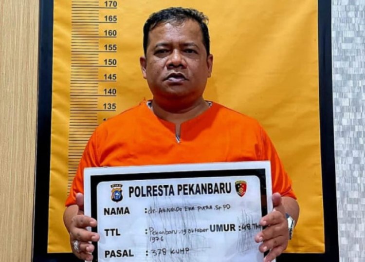 Usai Diperiksa 11 Jam, Mantan Dirut RSD Madani Resmi Ditahan Terkait Penipuan Sebesar 2,1 Milyar