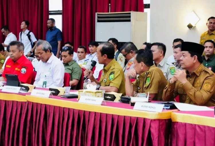 Libatkan Pengusaha dan Masyarakat, Kabupaten Inhu Tetapkan Siaga Karhutla Hingga November 2025