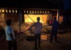 Dua Ruko Di Cerenti Kabupaten Kuansing Hangus Terbakar, Kerugian Capai Rp1,3 Miliar