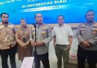 Green Policing Hadir Di Universitas Riau, Kapolda Riau Ajak Mahasiswa Bangun Kesadaran Ekologis