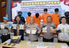 Berhasil Ungkap 4 Pelaku Jaringan Narkotika Internasional, Polda Riau Amankan 17,3 Kg Sabu