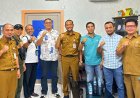 Sinergi Sukseskan MTQ Riau ke-43, PWI Bengkalis Tawarkan Gedung Jadi Pusat Media Center