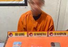Satresnarkoba Polres Inhil Tangkap Pengedar Sabu Di Tembilahan Hulu