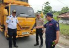 Langgar Jam Operasional, Dishub Tindak 30 Truk Besar Yang Melintas Jalan Kota Pekanbaru