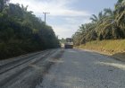 Pemprov Riau Tuntaskan Perbaikan Jalan Di Inhu, Simpang Ifa - Pangkalan Kasai Kini Lebih Aman Dilewati